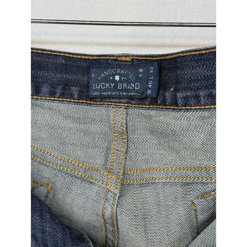 Lucky Brand Men's 429 Classic Straight Denim‎ Jeans 40x32 Dark Wash